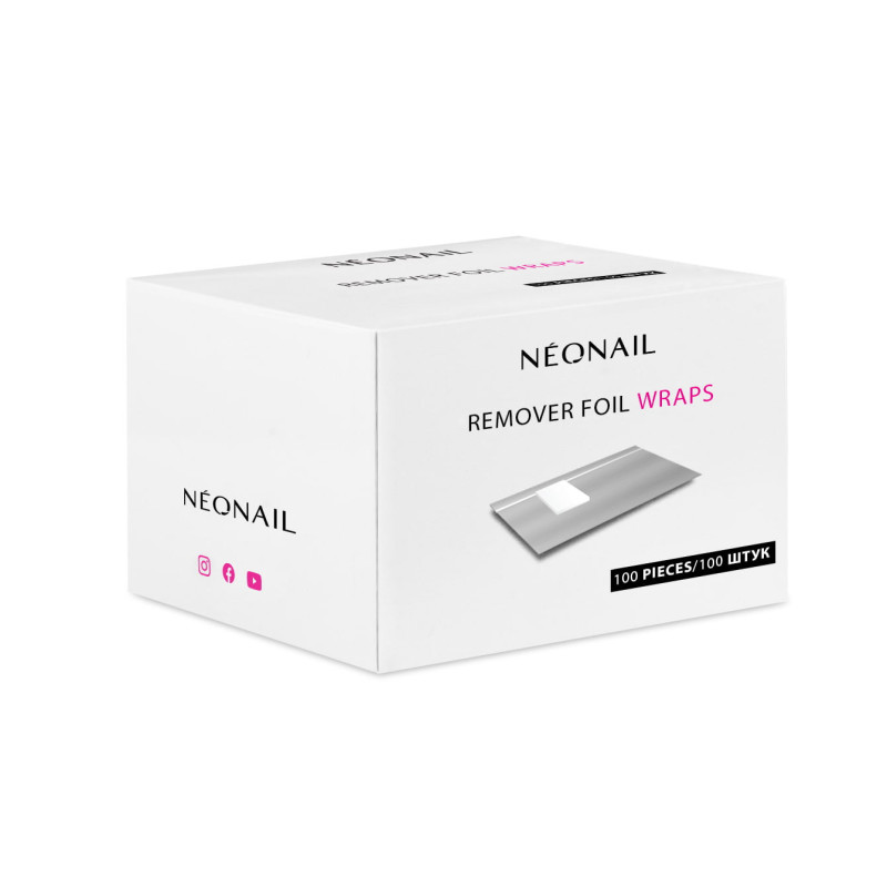 Foil Nail Wrap - 100 pezzi